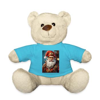 Père Noël steampunk 1.4 - Nounours - bleu outremer - Devant