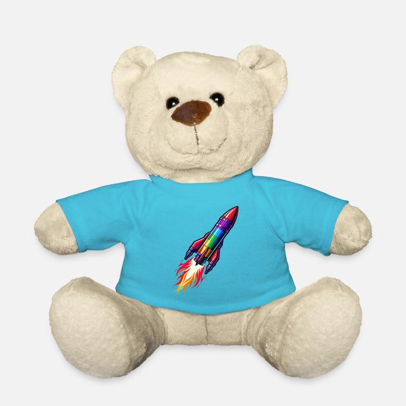 Regenbogenrakete - Teddy - Atollblau