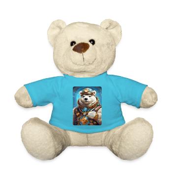 Ours de glace Steampunk 1.15 - Nounours - bleu outremer - Devant