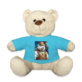 Ours de glace steampunk 1.12 - Nounours - bleu outremer - Devant