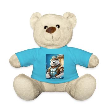 Ours de glace steampunk 1.14 - Nounours - bleu outremer - Devant