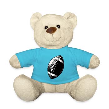 Football américain - Nounours - bleu outremer - Devant
