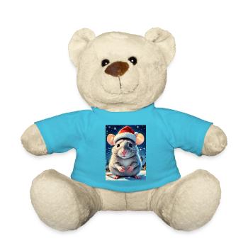 Winter Landscape Rat 1.5 - Teddy Bear - atoll blue - Front