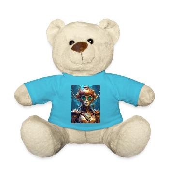 Extraterrestre steampunk 1.16 - Nounours - bleu outremer - Devant