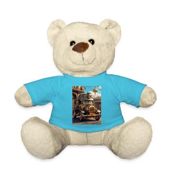 Steampunk Automobile 1.8 - Teddy - Atollblau - Vorne