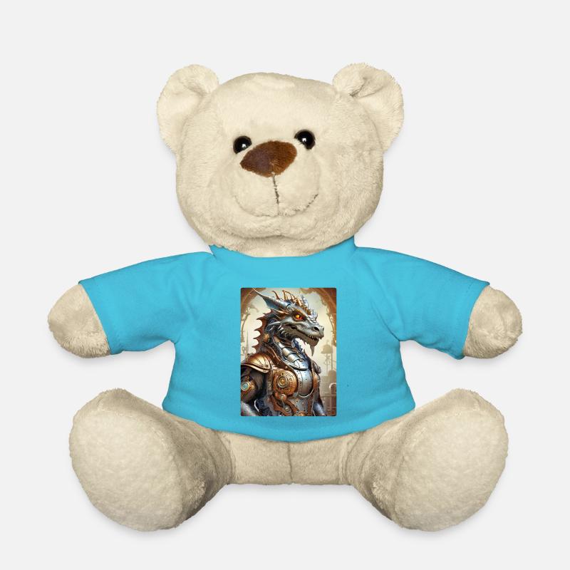 Steampunk Dragon 1.10 - Teddy - Atollblau