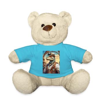 Steampunk Dino 1.13 - Teddy Bear - atoll blue - Front