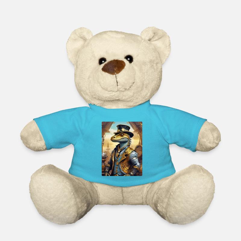 Steampunk Dino 1.22 - Teddy - Atollblau