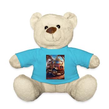 Steampunk Fire Truck 1.5 - Teddy - Atollblau - Vorne