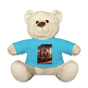 Steampunk Fire Truck 1.10 - Teddy - Atollblau - Vorne