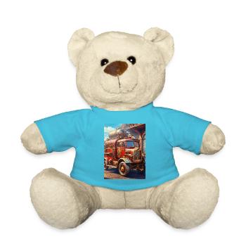 Steampunk Fire Truck 1.4 - Teddy - Atollblau - Vorne