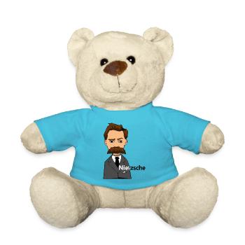 Nietzsche - Teddy Bear - atoll blue - Front