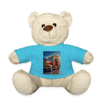 Steampunk Fire Truck 1.16 - Teddy - Atollblau - Vorne