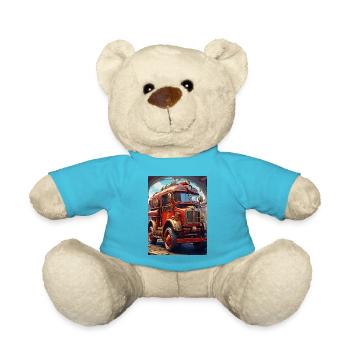 Steampunk Fire Truck 1.26 - Teddy - Atollblau - Vorne