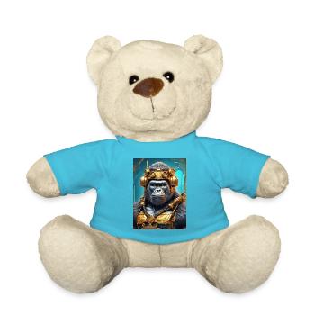Gorille steampunk 1.6 - Nounours - bleu outremer - Devant
