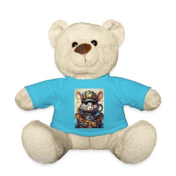 Rat steampunk 1.11 - Nounours - bleu outremer - Devant