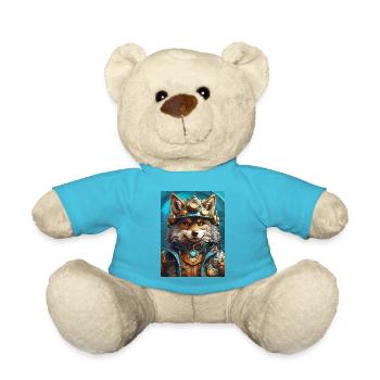 Steampunk Wolf 1.20 - Teddy - Atollblau - Vorne