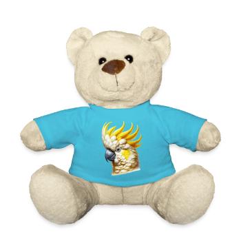 Kakadu-Papagei - Teddy - Atollblau - Vorne