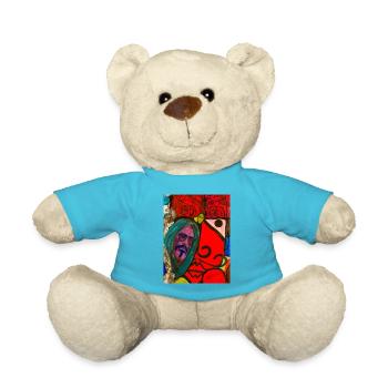 Un design astucieux - Nounours - bleu outremer - Devant