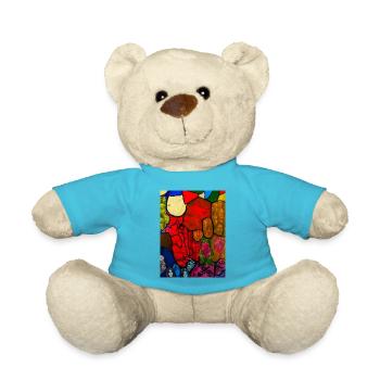 Un design astucieux - Nounours - bleu outremer - Devant