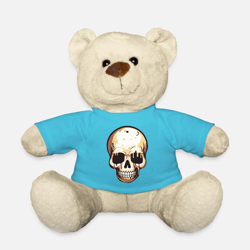 skull - Teddy - Atollblau