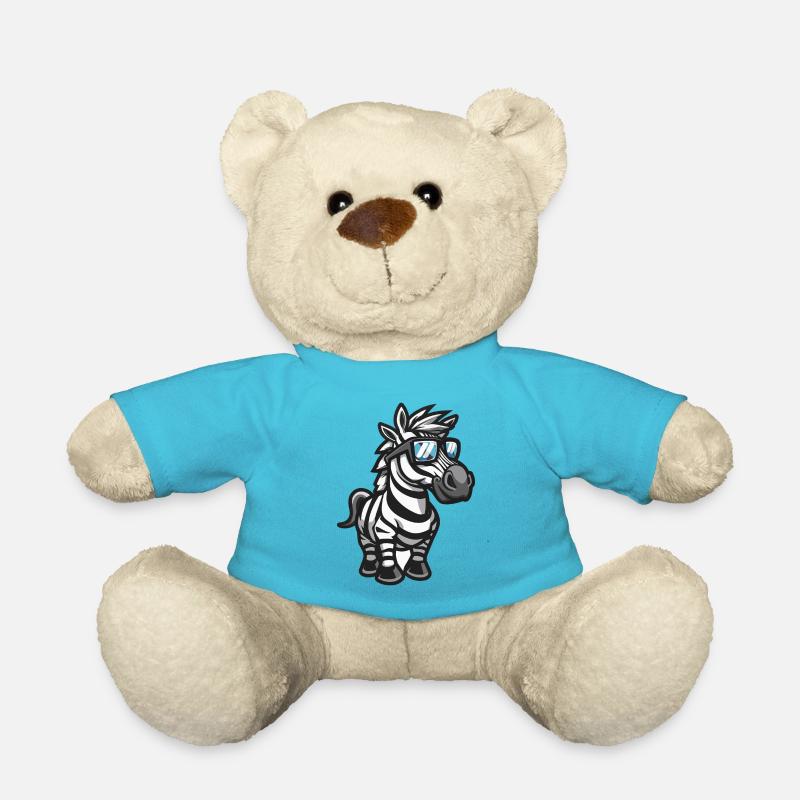Zebra Comic Cool - Teddy - Atollblau