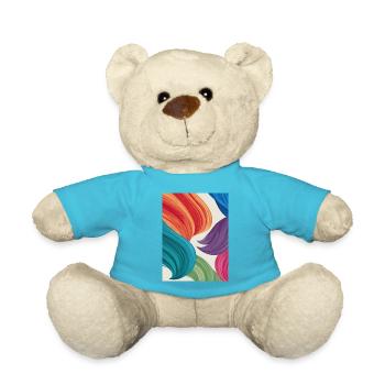 Feather-light colours - Teddy Bear - atoll blue - Front