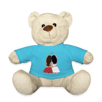 Beste Freundin - Teddy - Atollblau - Vorne