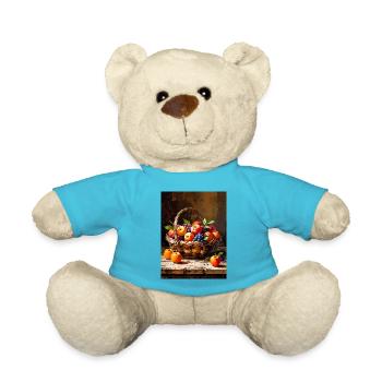 Plucked from Paradise - Teddy Bear - atoll blue - Front