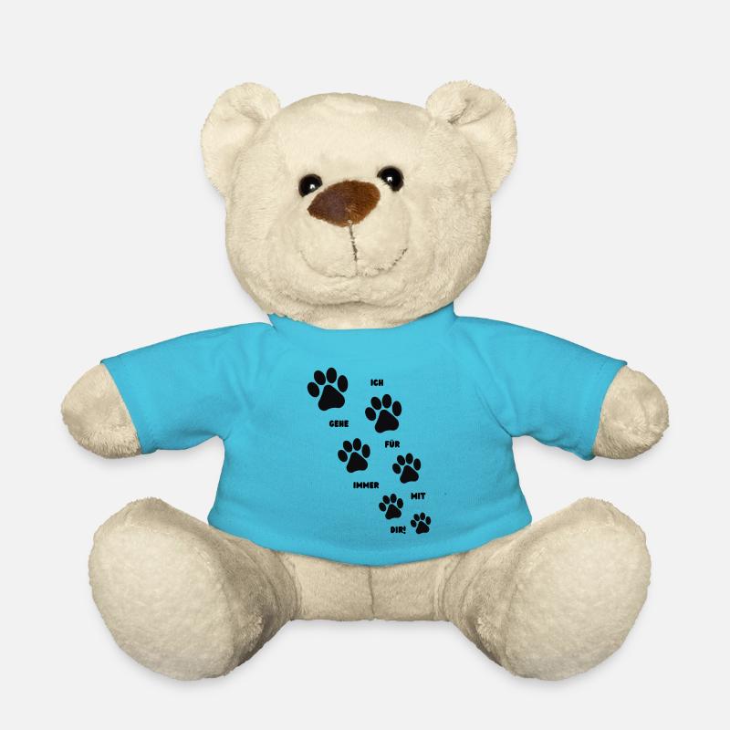 Dog Forever - Teddy Bear - atoll blue