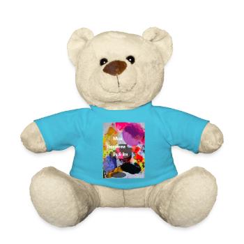 Mein Universum Du & Ich - Teddy - Atollblau - Vorne