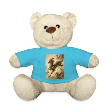 L'Apothéose de Jade : Qilin – Éternité - Nounours - bleu outremer - Devant