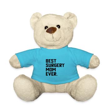 Beste Chirurgie Mutter aller Zeiten Chirurg Chirurgischer Arzt Surg - Teddy - Atollblau - Vorne