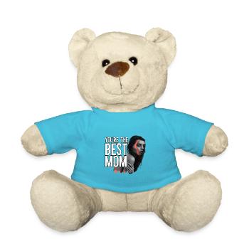You're the best mom - Mother Day - Teddy - Atollblau - Vorne