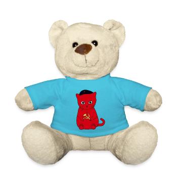 Des chatons pour le communisme! - Nounours - bleu outremer - Devant