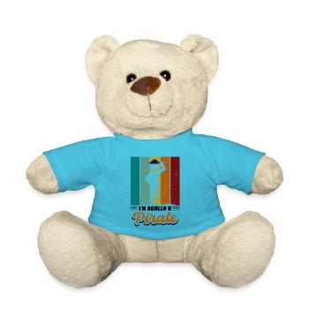 I'm Really A Pirate - Teddy - Atollblau - Vorne