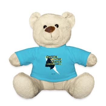 CorbeauEdgar Allan Poe, Poésie et de Dark Academia - Nounours - bleu outremer - Devant