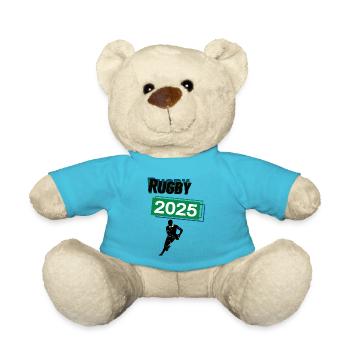 Rugby Spieler Team Turnier Mannschaft in 2025 - Teddy - Atollblau - Vorne