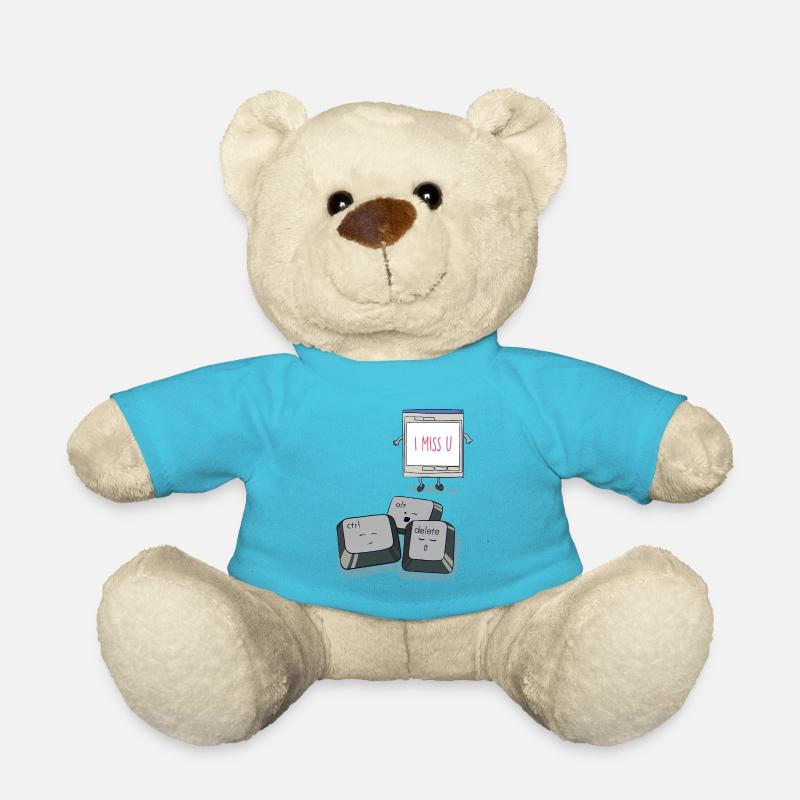 Ich vermisse Sie CAD Tastatur - computer - Teddy - Atollblau