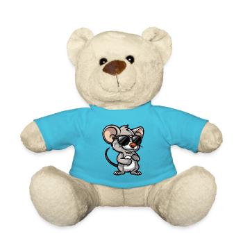 Maus Cool Comic - Teddy - Atollblau - Vorne