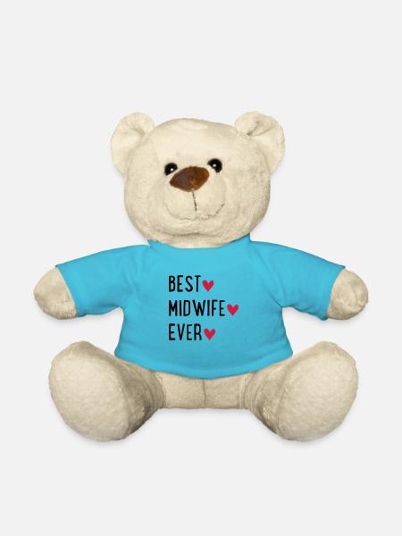 Hebamme - Teddy - Atollblau