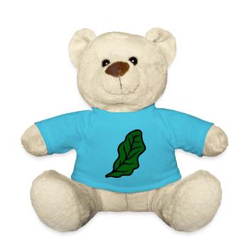 Feuille de salade - Nounours - bleu outremer - Devant