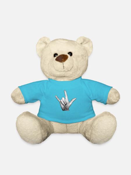 I LOVE YOU - Nounours - bleu outremer