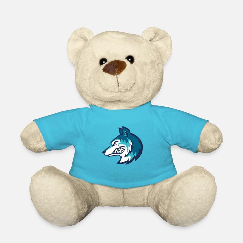 wolf - Teddy Bear - atoll blue