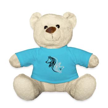 Bon Mauvais Loup - Nounours - bleu outremer - Devant