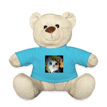 Homesaleou chaton rêveur - Nounours - bleu outremer - Devant
