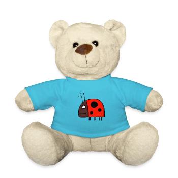 Coccinelle - Nounours - bleu outremer - Devant