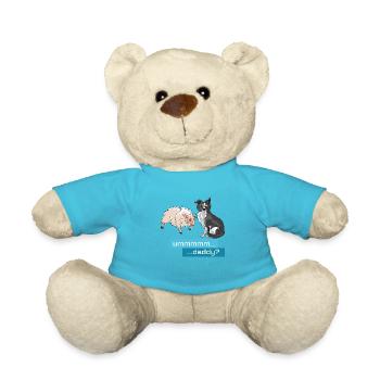 Schafe hüten Daddy - Teddy - Atollblau - Vorne