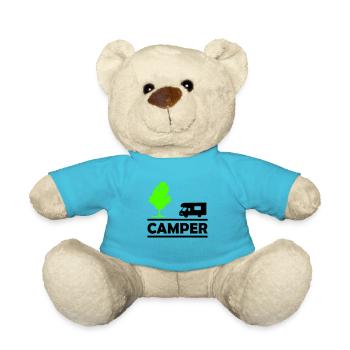 campeur - Nounours - bleu outremer - Devant