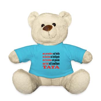 Ma TATA - Nounours - bleu outremer - Devant